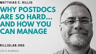 Why are postdocs so hard: how you can manage the past, present and future. #PhD #postdoc #academic