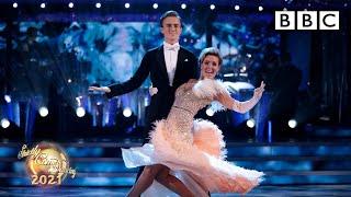 Tom Fletcher and Amy Dowden Foxtrot to Fly Me To The Moon by Frank Sinatra  BBC Strictly 2021