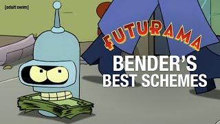 Bender's Best Scams and Schemes | Futurama | adult swim