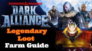 Legendary And Epic Loot Farming Guide! - Dungeons And Dragons Dark Alliance Tips And Tricks