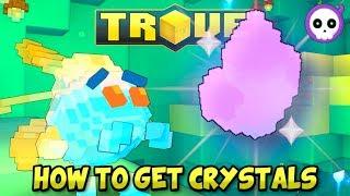 BEST WAY TO FARM CRYSTALS in TROVE!  Trove Geode Crystal Guide / Tutorial