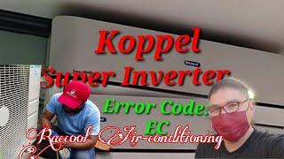 Koppel Super Inverter EC ERROR CODE|Raccool Air-conditioning TutorialTv