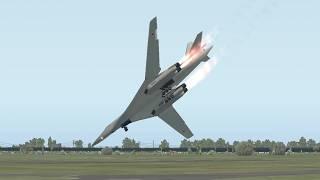 Russian Tu-160 Performs Emergency Landing in X-Plane 11