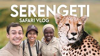 Serengeti Safari VLOG - Unexpected Sightings, Evening Game Drive From Pioneer Camp