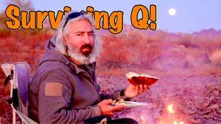 Van Life; How To Survive Alone In Quartzsite!