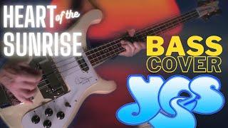 Yes - Heart Of The Sunrise (Chris Squire bass cover)