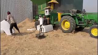 Wheat #Straw Baler Machine in #india | Bhoosa Compress Machine in India