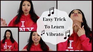 How to sing vibrato EASILY - What does it feel like? - (This demo is not a natural vibrato)