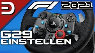 Logitech G29 richtig einstellen | Guide | F1 2021 | [deutsch/german]