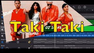 DJ Snake - Taki Taki Remake on iPhone (GarageBand) Music Producing Build Track Type beat