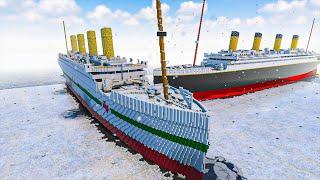 Titanic and Britannic Crashes | Teardown