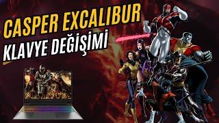 Casper Excalibur G670 Klavye değişimi fan bakımı ve menteşe onarımı