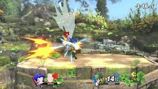 SSBU Elite Smash Battle: SonicSmashBro (Sonic) vs. MFD (Mario)