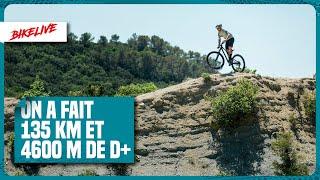 On a fait 135km et 4600m de dénivelé positif en VTT :  Vive les randonnées modernes !