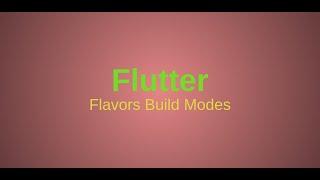 Learn how to flavoring in flutter.One code multiple apps