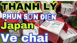 Máy phun sơn BTEC JAPAN THANH LÝ ve chai rẻ bèo -DỤNG CỤ CẦM TAY GIÁ SĨ .