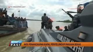 Aksi Kejar-Kejaran Patroli TNI AL dan Kapal Penyeludup