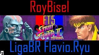 Super Street Fighter 2 Turbo - RoyBisel [Dhalsim] vs LigaBR Flavio.Ryu [Ryu] (Fightcade FT5)