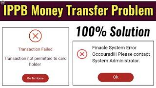 India Post Payment Bank Transaction Failed | IPPB Transaction not Permitted to Cardholder