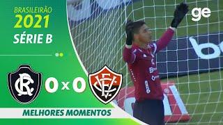 REMO 0 X 0 VITÓRIA | MELHORES MOMENTOS | 4ª RODADA BRASILEIRÃO SÉRIE B 2021 | ge.globo