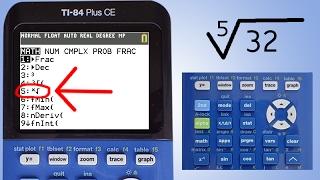 TI 84 Plus CE: Solving Square Roots and Other Radicals