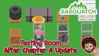 Sneaky Sasquatch - Testing Room after Chapter 4 Update
