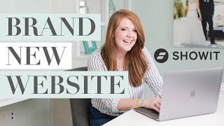 A Tour of My NEW Custom Showit Website Design!