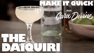 A delicious Daiquiri in 87 Seconds