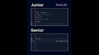 Junior vs Senior Developer  #webdevelopment #html #css