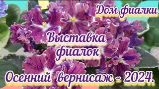 ФИАЛКИ - 24. Выставка с 25.10 по 04.11.2024г. "Осенний вернисаж" Дом Фиалки (Москва) #фиалкивыставка