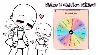 Make an OC using a random wheel generator °family of 3 edition lolz ° Read the pinned comment oml