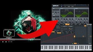 FREE PRESET: how to ACTUALLY copy SKRILLEX's signature GROWL from Scary Monsters and Nice Sprites