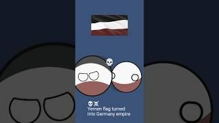 Yemen flag turned into the German empire ️️