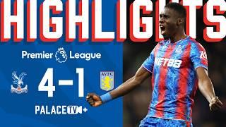 Sarr bags BIRTHDAY Brace  PREMIER LEAGUE HIGHLIGHTS: Palace 4-1 Villa