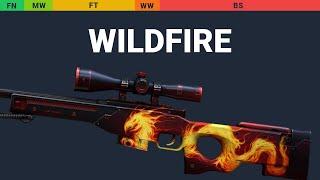 AWP Wildfire - Skin Float And Wear Preview