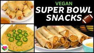 Ultimate Game Day Food: 3 Vegan Super Bowl Snacks for the Win!