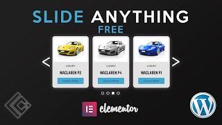 How to turn anything into a SLIDER in Elementor for FREE