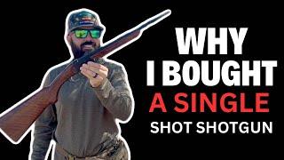 SINGLE SHOT SHOTGUN for DOVE HUNTING?