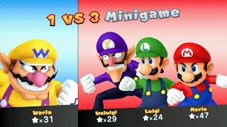 Mario Party 10 - Mario vs Luigi vs Wario vs Waluigi - Mushroom Park
