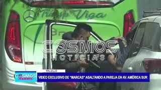 Trujillo: Video exclusivo de “marcas” asaltando a pareja en av. América Sur