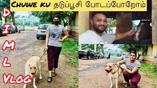 DIML vlog eps 12 | Dog Vaccination | Veterinary Hospital Vepery Visit | asvi world | in tamil