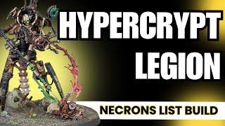 Necrons Hypercrypt Legion 2000 Point List Build!