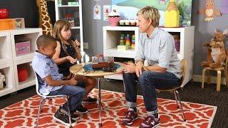 Ellen Introduces Kids to the Technology of Yesterday