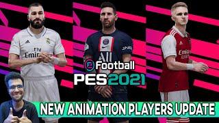 PES 2021 | NEW ANIMATION PLAYERS UPDATE