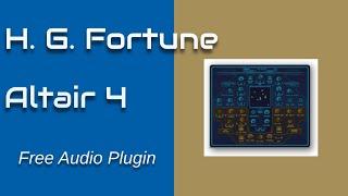 Altair 4 - Free SciFi Sounds VST Audio Plugin by HG Fortune