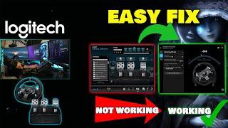 Logitech Steering Wheel Not Working in G Hub software - FIX