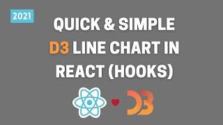 Simple D3 Line Chart in React | Hooks