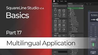 Multilingual Application | Basics Tutorial #17 | SquareLine Studio