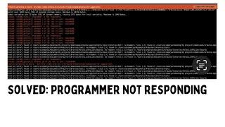 avrdude: stk500_rec(): programmer is not responding avrdude: stk500_getsyncO attempt 1 of 10