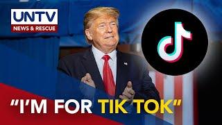 Trump claims to support Tik Tok as potential US ban looms